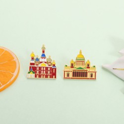 Enamel Pin Russian Сathedral