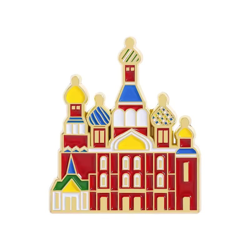 Enamel Pin Russian Сathedral