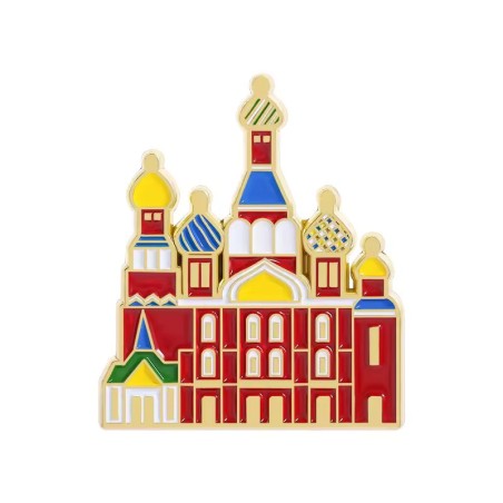 Enamel Pin Russian Сathedral