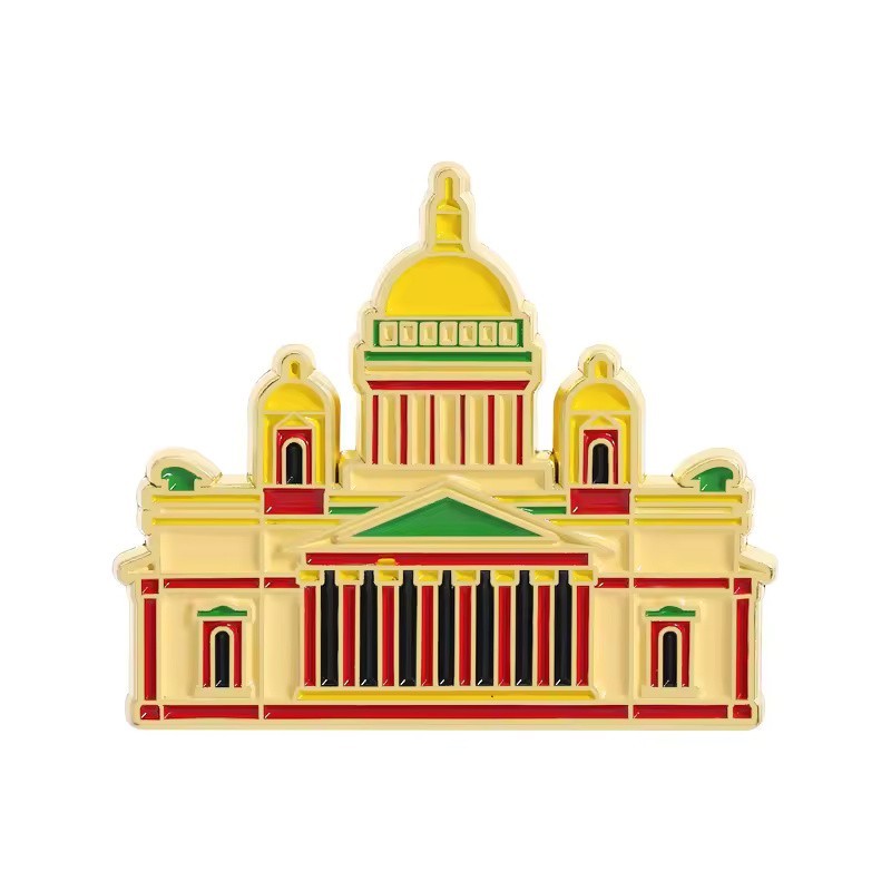 Enamel Pin Russian Сathedral