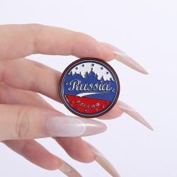 Enamel Pin Russia