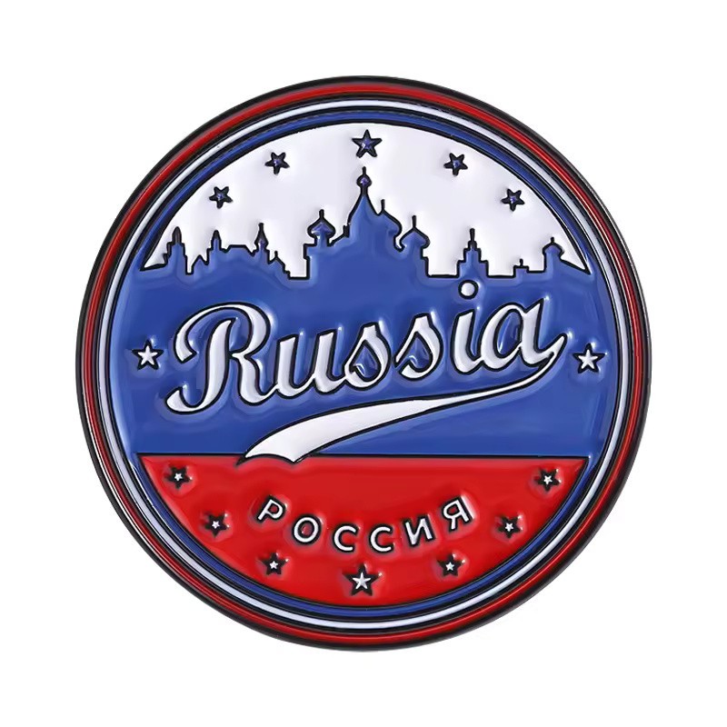 Enamel Pin Russia