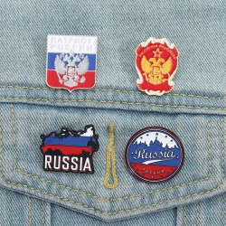 Enamel Pin Russian Flag