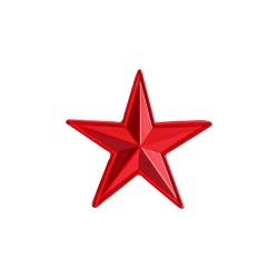Enamel Pin Red Star