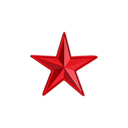 Enamel Pin Red Star