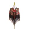 Russian Ethnic Retro Classic Square Scarf 110*110 cm