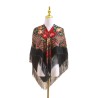 copie de copie de copie de copie de Russian Ethnic Retro Classic Square Scarf 110*110 cm