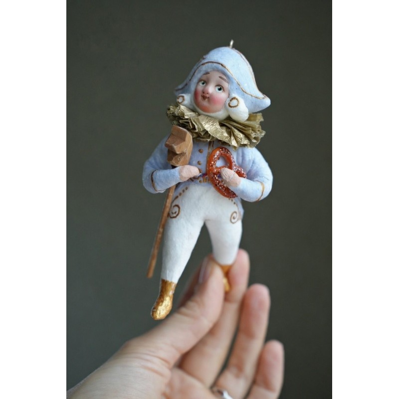 Prince Nutcracker #1 Hand made Cotton Toy