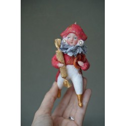 Prince Nutcracker #2 Hand made Cotton Toy