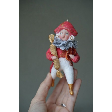 Prince Nutcracker #2 Hand made Cotton Toy