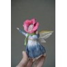 Flower Fairy #1 Hand made Cotton Toy