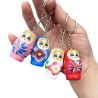 Wooden Keychain Nesting Doll Matryoshka