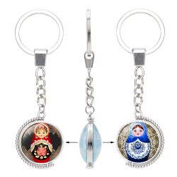 Metal Matryoshka Keychain | Carry Your Culture With You