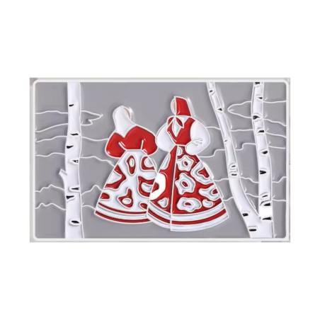 Enamel Pin Birch Trees