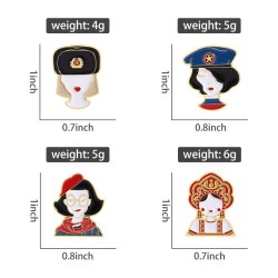 copie de copie de Cute Slavic Enamel Pins